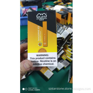 2020 most popular pod device puffs Bar18 types 280mah